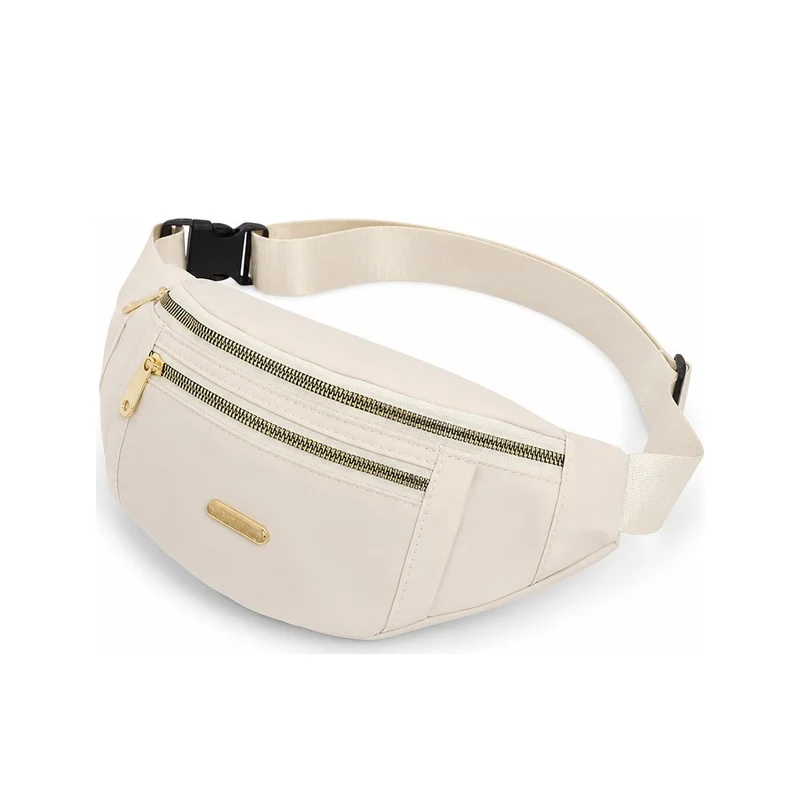 Sac Banane pour Femme avec Fermeture Dorée